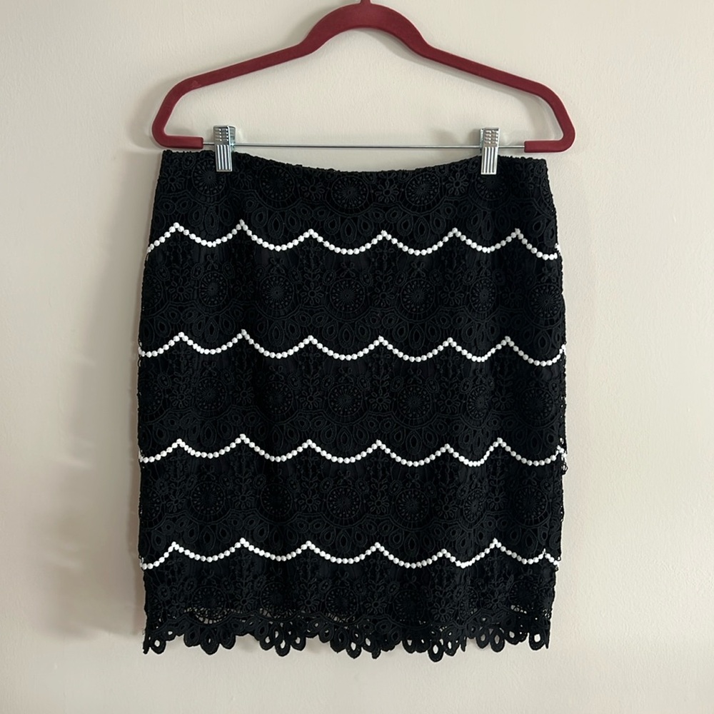 Talbots Crocheted Pencil Skirt - EUC